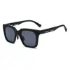 Gafas de Sol de Moda Cuadradas para Hombre Estilo Europeo y Americano Personalizadas de Negocios Anti-UV Gafas de Gama Alta para Mujer