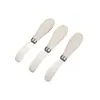Cuchillo de Mantequilla de Acero Inoxidable 430 con Mango de Cerámica Transfronterizo, Cubiertos para Pan, Untador de Mermelada, Cuchillo para Mantequilla y Queso