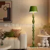 Lámpara de Pie Personalizada de Hongo Nórdico para Sala de Estar y Dormitorio, Diseño Sencillo Estilo Crema, Luz Ambiental Decorativa de Pie