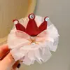 Acessórios de Cabelo Coroa de Aniversário Infantil Laço Renda Pingente de Pérola Presilha de Cabelo Princesa Fada Bebê Presilha de Cabelo Versátil