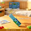 Brinquedo oficial Toy Story de 9 teclas para apertar e brincar, alivia o estresse, um pequeno gadget divertido para pendurar em bolsas
