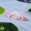 Micro paisajismo creativo lindo pez pequeño carpa pez de colores acuario pecera botella ecológica decoración de paisajismo accesorios pequeño