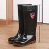 Botas de Chuva de Algodão Forradas com Lã de Inverno Sapatos de Borracha Grossos e Quentes 3637383940414243444546474849 Tamanho Extra Grande