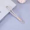 Chaveiro Colorido Tecido Pingente de Bolsa Cordão de Celular Porta-Cartões Chaveiro Simples Feito à Mão Pingente de Casal