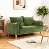 Sofá pequeño apartamento nórdico simple moderno dormitorio alquiler habitación simple celebridad de internet doble tres personas sala de estar sofá de tela