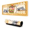 Crayon Pequeno Novo Mouse Pad Oversized Borda Travada Nota Teclado Pad Desenho Animado Fofo Pad de Mesa de Escritório Anime Mouse Pad