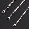 Corrente de Pérolas Transfronteiriça Aço Inoxidável Banhado a Ouro 18K Corrente de Bolinhas Corrente de Combinação diy Corrente de Suéter Pulseira Masculina Colar Joias