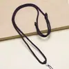 Cuerda de Piña Fina de 2 mm Hecha a Mano Tejida Unisex Colgante de Ágata Jade Cordón para Colgante de Collar Venta al por Mayor