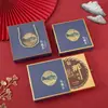 Nueva Caja de Regalo para Empaque de Té Caja de Regalo de Año Nuevo Caja de Pastilla de Té Pu'Er de 100 g 200 g En Stock
