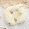 Almohada de Algodón Puro Clase A con Forma de U Semicírculo Orejas de Conejo Dibujos Animados, Lavable Antivibraciones Almohada de Confort