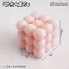 Vela Perfumada con Forma de Cubo de Rubik Decoración del Hogar Vela de Alto Gama Creativa Vela Perfumada de Nicho Sensación Cubo de Rubik Pequeño Cubo de Rubik Hogareño