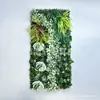 Decoración de Pared Interior 2025 Flores de Plástico Césped Artificial de Alta Densidad Plantas Verdes Regalos de Empresa Aplicación en Escenarios de Oficina