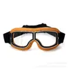 Gafas Kading gafas retro gafas de motocicleta gafas protectoras gafas Harley gafas T13 marco plateado