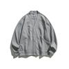 2025 Primavera Novo Estilo Japonês Retro Cor Sólida Cardigan Jaqueta Commuter Masculino Casual All-match Jacket