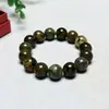 Pulsera al por mayor de cuentas grandes con ágata de patrón de dragón, cristal acuático blanco, cuentas redondas soñadoras, cuentas de barril, suministro para transmisiones en vivo, estilo unisex