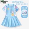 Mano Natación Niña Falda Traje de baño Niña Entrenamiento Profesional Traje de baño de una pieza Bebé Niña Secado rápido Protector solar Traje de baño