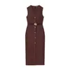 Vestido Midi de Crepé con Cinturón Za Long Skirt Estilo Europeo y Americano Transfronterizo Nueva Tendencia de Moda para Mujer Verano 2025