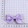 Rojo de red algodón poliéster lazo hecho a mano semiacabado liga para el pelo banda elástica joyería pinza para el pelo tarjeta de lazo accesorios para la ropa