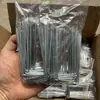 Clavos de Suelo en Forma de U para Tela de Control de Malezas, Clavos de Suelo Galvanizados para Césped y Jardín, Clavos para Fijación de Película de Invernadero