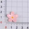 Acessórios plásticos por atacado, acessórios DIY, materiais artesanais, fivelas para sapatos, acessórios, acessórios de cabeça infantis, acessórios de cola cremosa, flores com borda elevada