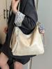 Bolsa Estilo Novo 2026, Grande Capacidade, Estilo Coreano, Versátil, Bolsa de Ombro Transversal Casual, Bolsa Tote para o Trabalho, Novidade para Mulheres