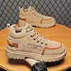 Botas Martin Calzado para Hombre 2026 Primavera Nuevo Estilo Británico Retro Versátiles Botas de Trabajo Suela Gruesa Antideslizantes Botas de Nieve Deportivas