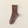 Calcetines de Yoga Antideslizantes para Mujer, Calcetines de Media Pantorrilla, Calcetines de Pilates, Calcetines Deportivos Profesionales para Piso de Mujer, Calcetines para Piso de Fitness en Interiores