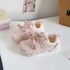 Sapatos Brancos Fofos de Creme para Mulheres 2025 Novos Versáteis Casuais Retro Chiques Versáteis A6051-1