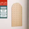 Estante de Almacenamiento Personalizado de Madera Maciza Perforada para Entrada para Ocultar y Decorar la Caja del Medidor Eléctrico, Decoración de Entrada y Colocación en Escritorio