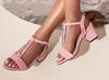Sandalias nuevas de verano 2023 zapatos de talla grande comercio exterior tacón alto zapatos de mujer X2304002