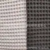 Tecido de Melancia de Algodão para Chinelos, Tecido Waffle de Fibra de Bambu para Colchão, Tecido Waffle para Cobertor de Roupa de Cama 360g Fio 21