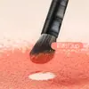 Set de 6 pinceles para sombra de ojos cepillados tamaño de pincel brocha para delineador de ojos punta del dedo pincel para sombra de nariz ojo hacia abajo a pincel de maquillaje punto