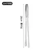 Pinza para barbacoa estilo coreano clip para pan de acero inoxidable 304 pinza para buffet pinza para bistec pinza para alimentos pinza para barbacoa pinza para alimentos