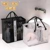 Bolsa de Artículos de Tocador Portátil con Apertura Grande Bolsa de Almacenamiento de Artículos de Tocador Impermeable para Baño de Gran Capacidad con Malla Secado Rápido Bolsa de Baño
