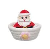 Série de Natal em Desenho Animado Resina TPR Brinquedo de Apertar Rena de Natal Brinquedo de Descompressão Decoração de Mesa Enfeite Atacado