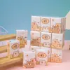 Pañuelo de Papel Portátil Paquete Pequeño Pañuelo de Papel Pañuelo de Papel 8 Hojas 3 Capas 9 Paquetes Pañuelo de Papel Súper Resistente Pañuelo Facial