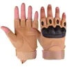 Guantes de ciclismo para hombre y mujer, guantes tácticos de entrenamiento protectores de dedo completo para motocicleta, guantes deportivos de fitness antideslizantes resistentes al desgaste para exteriores