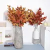 Nuevo ProductoQi Hao Arte Floral Artificial Hoja de Arce de 5 Ramas Comercio Electrónico Transfronterizo Acción de Gracias Decoración de Hoja de Arce Artificial