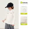 [Antiestático] Dudu Home Ropa Interior Básica para Niños Camiseta de Manga Larga Otoño Invierno para Niños Top de Invierno para Niñas Ropa para Bebés y Niños