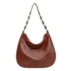Bolso Transfronterizo para Mujer 2026 Nuevo Elegante Patchwork Bolso de Hombro Único para Debajo del Brazo Versátil para Clase y Viaje Diario Bolso Tote Venta al por Mayor