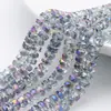 Cuentas Sueltas de Cristal 5*8mm Cuentas de Corte Rueda Fantasía DIY Pulsera Hecha a Mano Cadena de Teléfono Móvil Colgante Accesorios Material