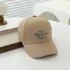 Sombrero para Niños de AliExpress Transfronterizo Moda Bordado con Letra Sombrero para el Sol Ins Coreano Versátil Sombrero de Pico de Pato para Bebé