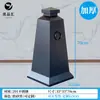 Cono de carretera de acero inoxidable, cono metálico cuadrado reflectante con peso, barrera de carretera de no estacionar, por favor no estacione, cono de tráfico
