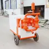 Máquina de Inyección WDSJ Refuerzo de Cimentación Blanda Bomba Hidráulica de Mortero de Inyección de Doble Cilindro 15kw Inyección de Doble Componente de Alto Flujo