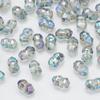 Cuentas de cristal galvanizado 6*10MM cuentas de cacahuete galvanizado accesorios para joyería DIY pulsera accesorios para el cabello fabricantes