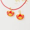 Sha Jinqiang color serie lingote de plata accesorios de colgante de cuentas diy hecho a mano material de colgante tejido para pulsera de mano venta al por mayor