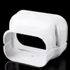 Capa de decoração para tubo de ar condicionado de parede, manga de embelezamento, tubo de embrulho de PVC branco para tubo de ar condicionado, proteção de duto de tubo