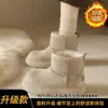 Botas de nieve para mujer con forro de polar para otoño e invierno 2026, estilo nuevo, suela gruesa, que aumentan la altura, punta redonda, a la moda, versátiles, botines cálidos