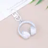 Chaveiro de Acrílico Symphony Candy com Cabeça Tridimensional para Fone de Ouvido Moda Mais Fácil de Combinar Pingente Criativo para Bolsa Pingente para Casal Melhor Amigo