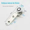 Atacado do Fabricante Polia Sulco de Montanha Trilho de Porta Deslizante Polia de Vidro Roda Dupla Aço Inoxidável Polia de Porta Deslizante de Vidro